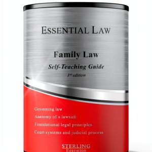 Family Law Guide: Self-Teaching Book for Marriage by Sterling-0