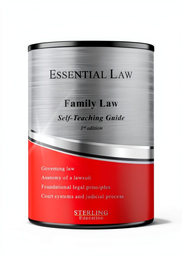 Family Law Guide: Self-Teaching Book for Marriage by Sterling-0