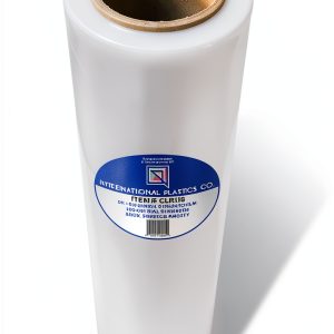 International Plastics Stretch Film 15x1200ft 80 Gauge Handles 4 Pack-0