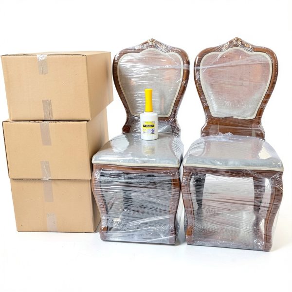 Stretch Wrap DIVISIONAL 5 in x 1000ft Plastic with Handles 12 Pack-1