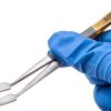 ARTMAN INSTRUMENTS Tissue Membrane Holding Tweezers Flat Tip Precision-5