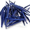 Disposable Tweezers AccEncyc 30 Pack Blue 5 Inch Plastic Lab Tweezers-4