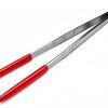 Steam Tweezers Set of 2 Ultrasonic Rubber Tips 8" Long Ring Holder JTS-1
