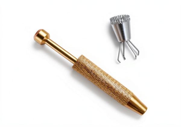 Piercing Ball Grabber Tool Aiyorse Steel 4 Prong Tweezers Blue-1