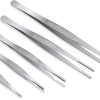 Stainless Steel Gardening Tweezers Hysagtek 5 Piece Multipurpose Set-0