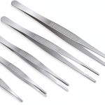 Stainless Steel Gardening Tweezers Hysagtek 5 Piece Multipurpose Set-0