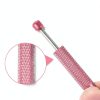 2 Pcs Piercing Ball Grabber Tool, Diamond 4 Prongs Claw Tweezers Stainless Steel Jeweler Pick Up Tool Piercing Assistant Pen for Tiny Objects Ic Chips Electronic Components-2