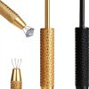 Aiyorse Jeweler Pick Up Tool 2pcs Steel 4‑Prong Grabber – Gold/Black-0