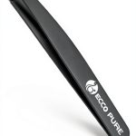 Precision Slant Tip Tweezers Stainless Steel for Lab Crafts by Little-0