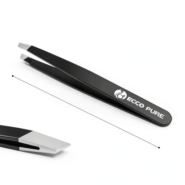 Precision Slant Tip Tweezers Stainless Steel for Lab Crafts by Little-1