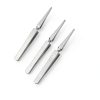 3 Pieces Reverse Tweezers Stainless Steel for Crafting Electronics-6
