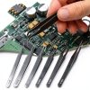 Precision Tweezers 6PCS Set Anti Static Steel for Electronics Lab-0