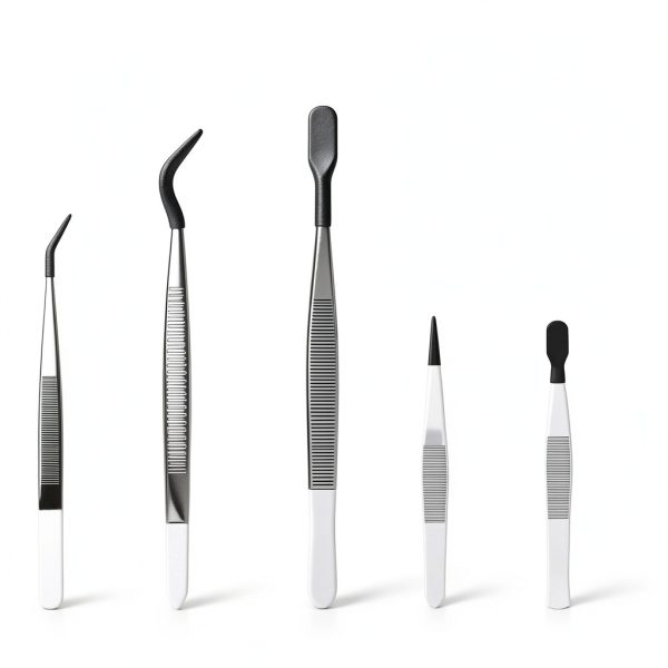 Entomology Forceps Set by MMOBIEL [5 Pcs] – Stainless Steel Precision Instruments with Rubber Tip Forceps Tweezers for Entomology, Insect/Bug/Butterfly Pinning, Dissecting, Taxidermy and Delicate Work-5