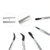 Entomology Forceps Set by MMOBIEL [5 Pcs] – Stainless Steel Precision Instruments with Rubber Tip Forceps Tweezers for Entomology, Insect/Bug/Butterfly Pinning, Dissecting, Taxidermy and Delicate Work-1